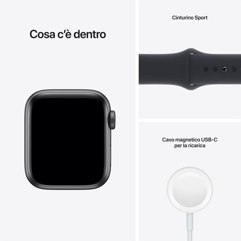 Immagine del prodotto APPLE - Watch SE 40mm-Grigio Siderale