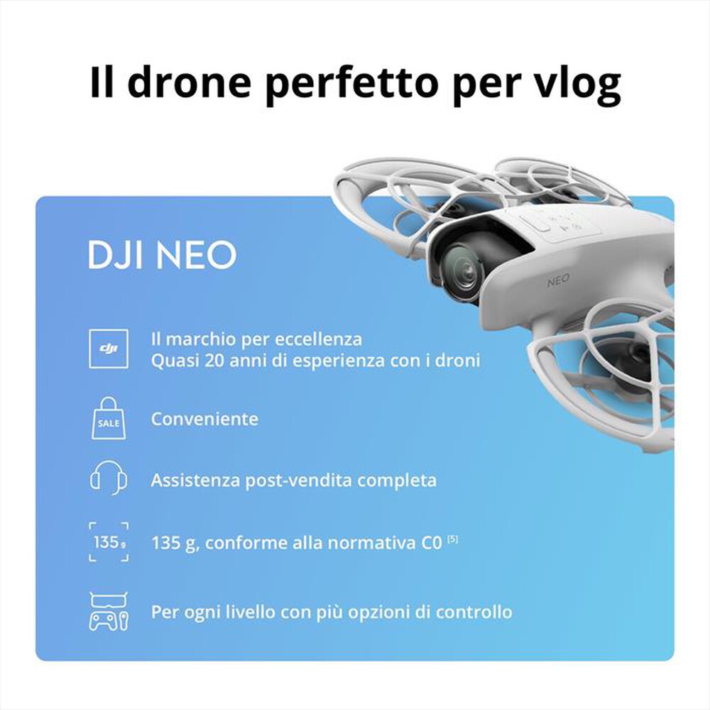 Immagine del prodotto DJI - Drone NEO FLY MORE COMBO-Grigio