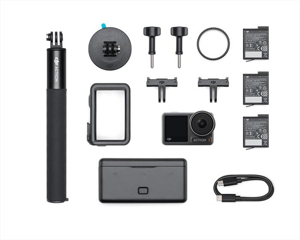 "DJI - OSMO ACTION 3 ADVENTURE COMBO-GREY"