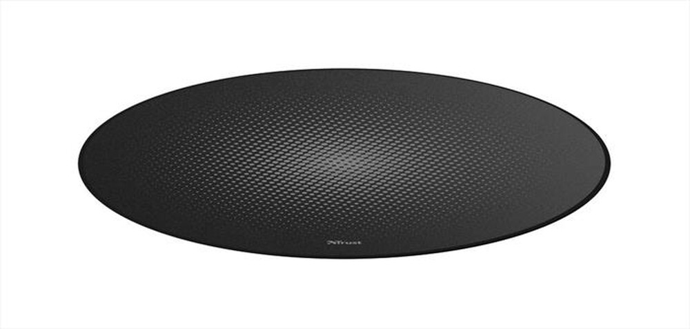 "TRUST - MIKA ROUND FLOOR MAT-Black"