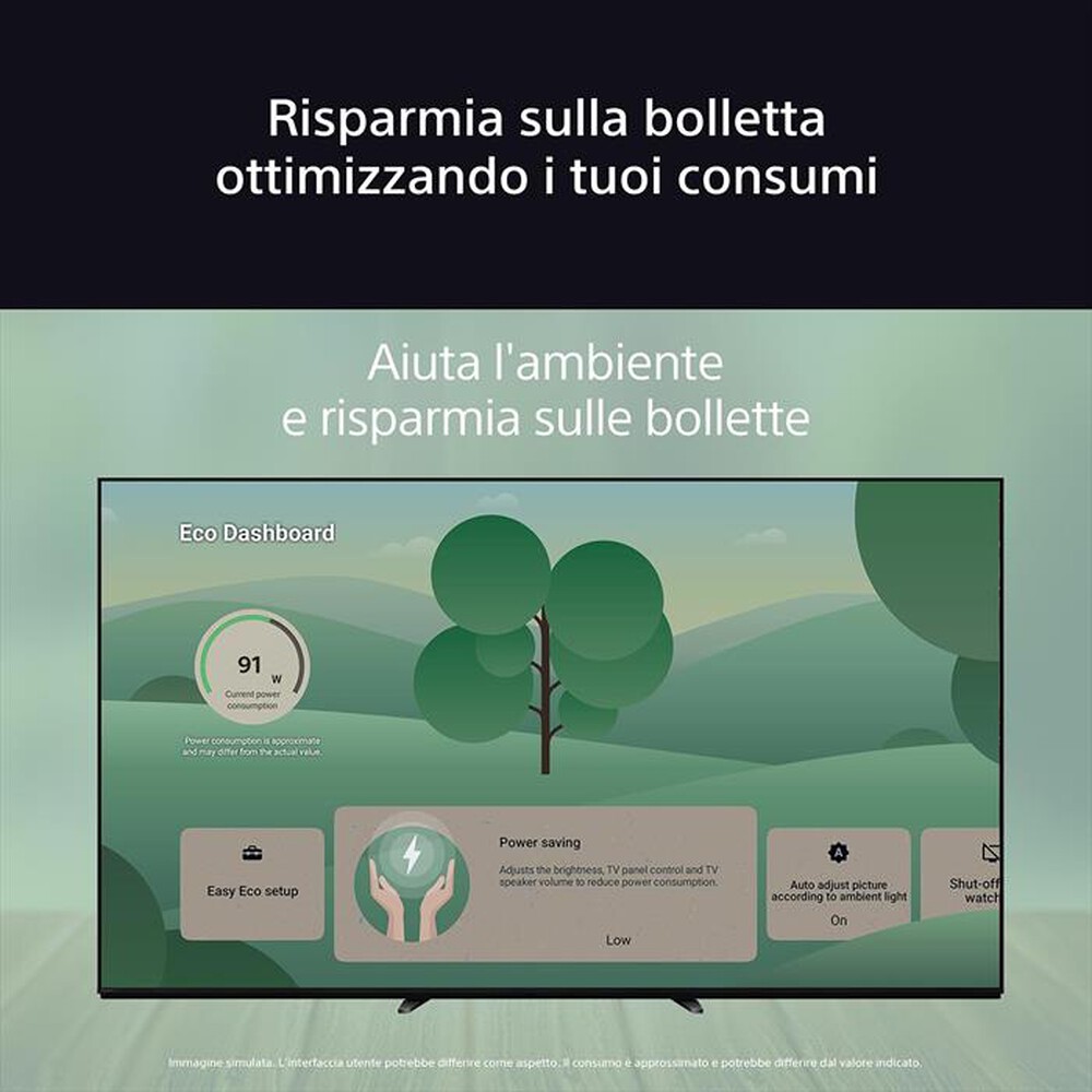 "SONY - Smart TV MINI LED UHD 4K 85\" K85XR90PAEP-Nero"