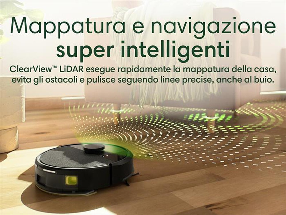 Immagine del prodotto iROBOT - Aspirapolvere lavapavimenti Roomba 105 combo Lidar