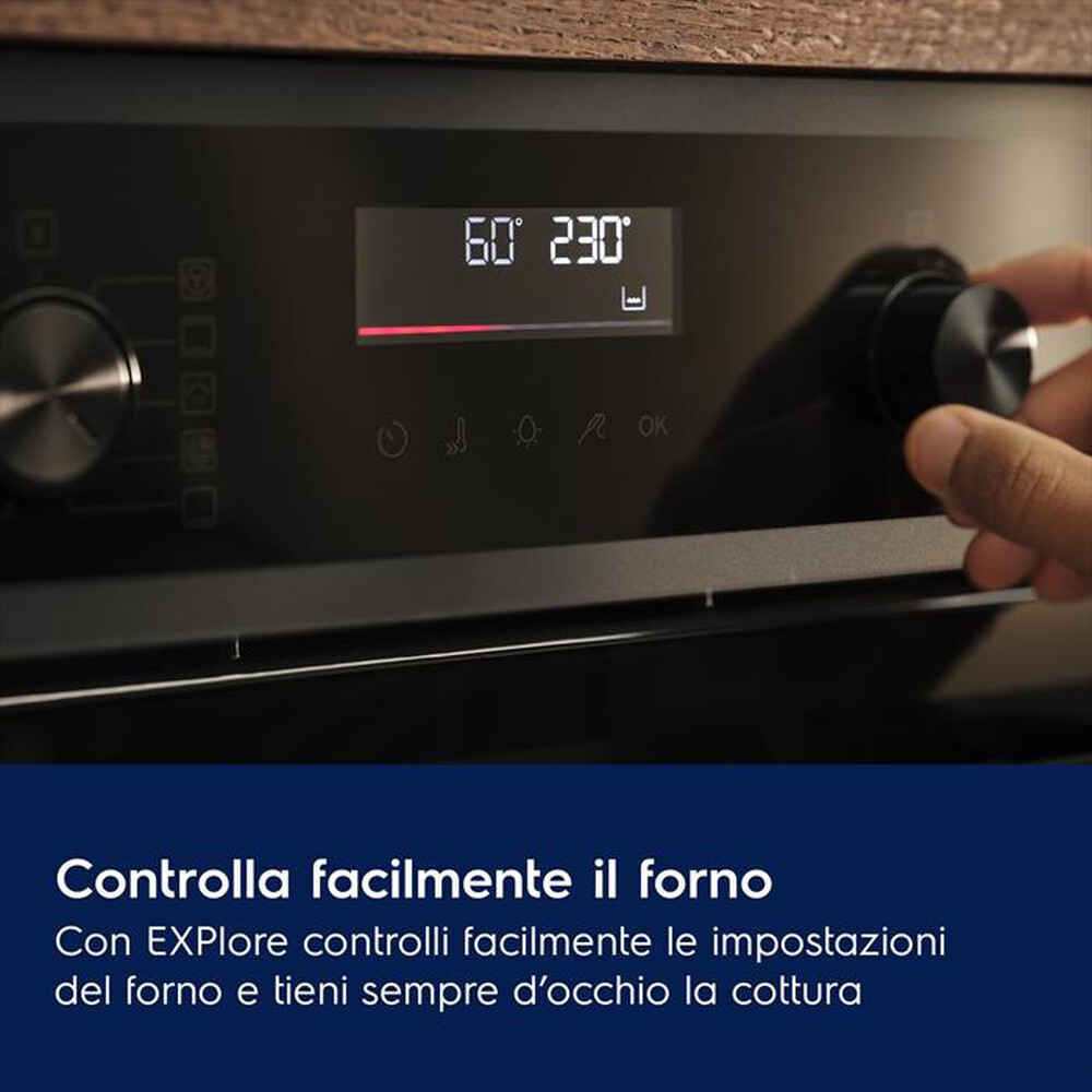 Immagine del prodotto ELECTROLUX - Forno incasso elettrico EOF7H00H Classe A+-Nero