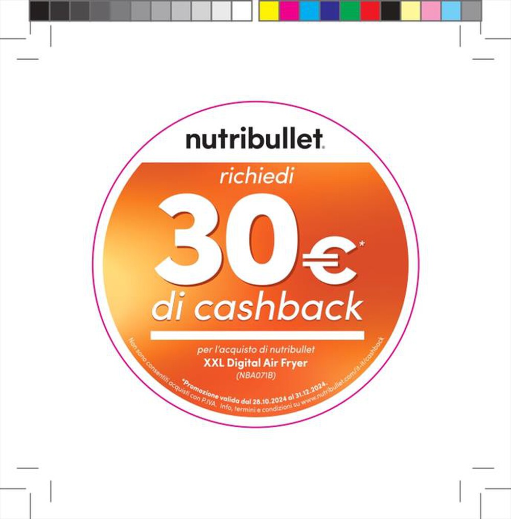 Immagine del prodotto NUTRIBULLET - Friggitrice ad aria NBA071B-nero