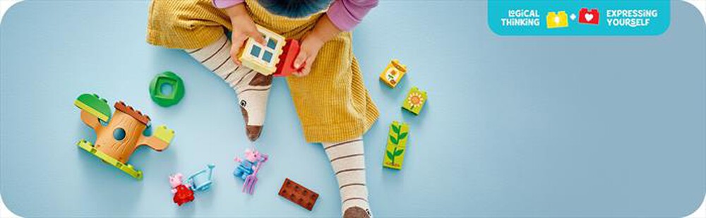 Immagine del prodotto LEGO - DUPLO Giardino e casa sull&rsquo;albero Peppa Pig 10431