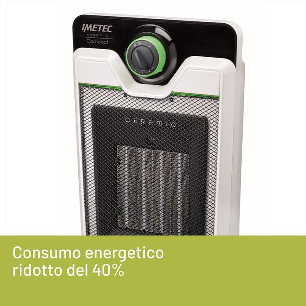 Immagine del prodotto IMETEC - Termoventilatore COMPACT-bianco e nero