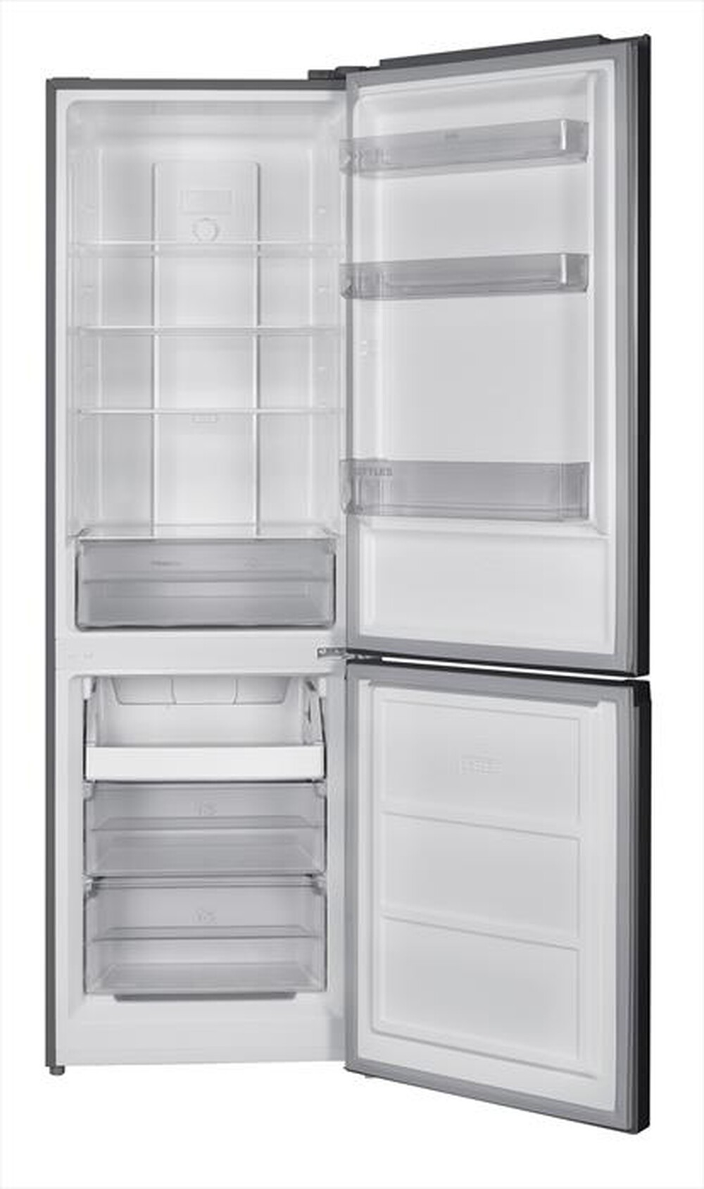 "AAAMAZE - Frigorifero combinato AHCO350NEX0 Classe E 293 lt-Inox"