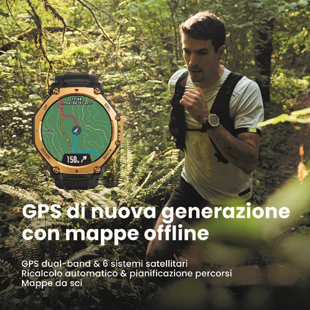 Immagine del prodotto AMAZFIT - Smartwatch T-REX 3 PRO 48MM-BLACK