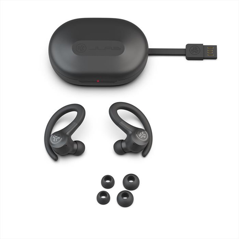 "JLAB - Auricolari bluetooth Go Air Sport-Nero"