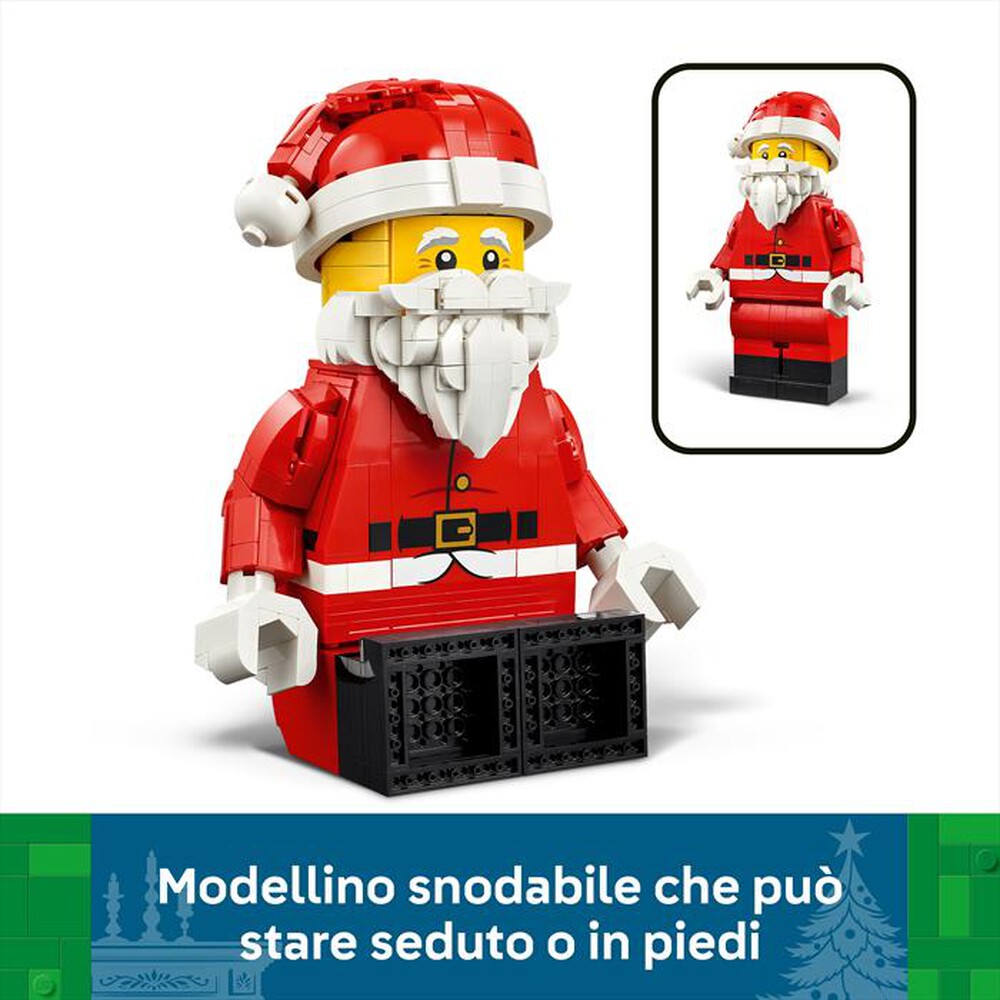 Immagine del prodotto LEGO - Grande minifigure di Babbo Natale - 40820