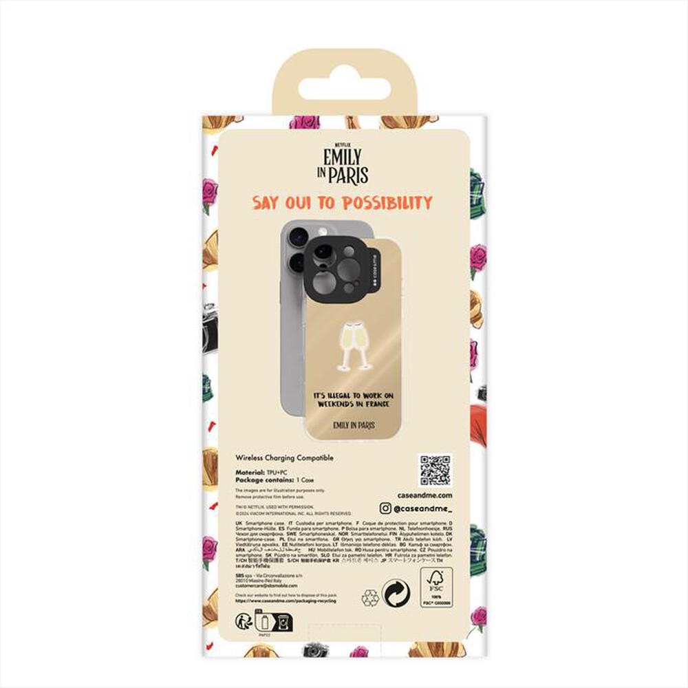 Immagine del prodotto CASEME - Cover Magsafe CMEMIPCOVMIP1661P1 iPhone 16 Pro-Cheers