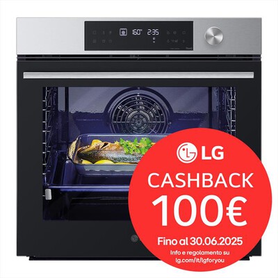 LG - Forno incasso elettrico INSTAVIEW WSED7613S A+-Inox