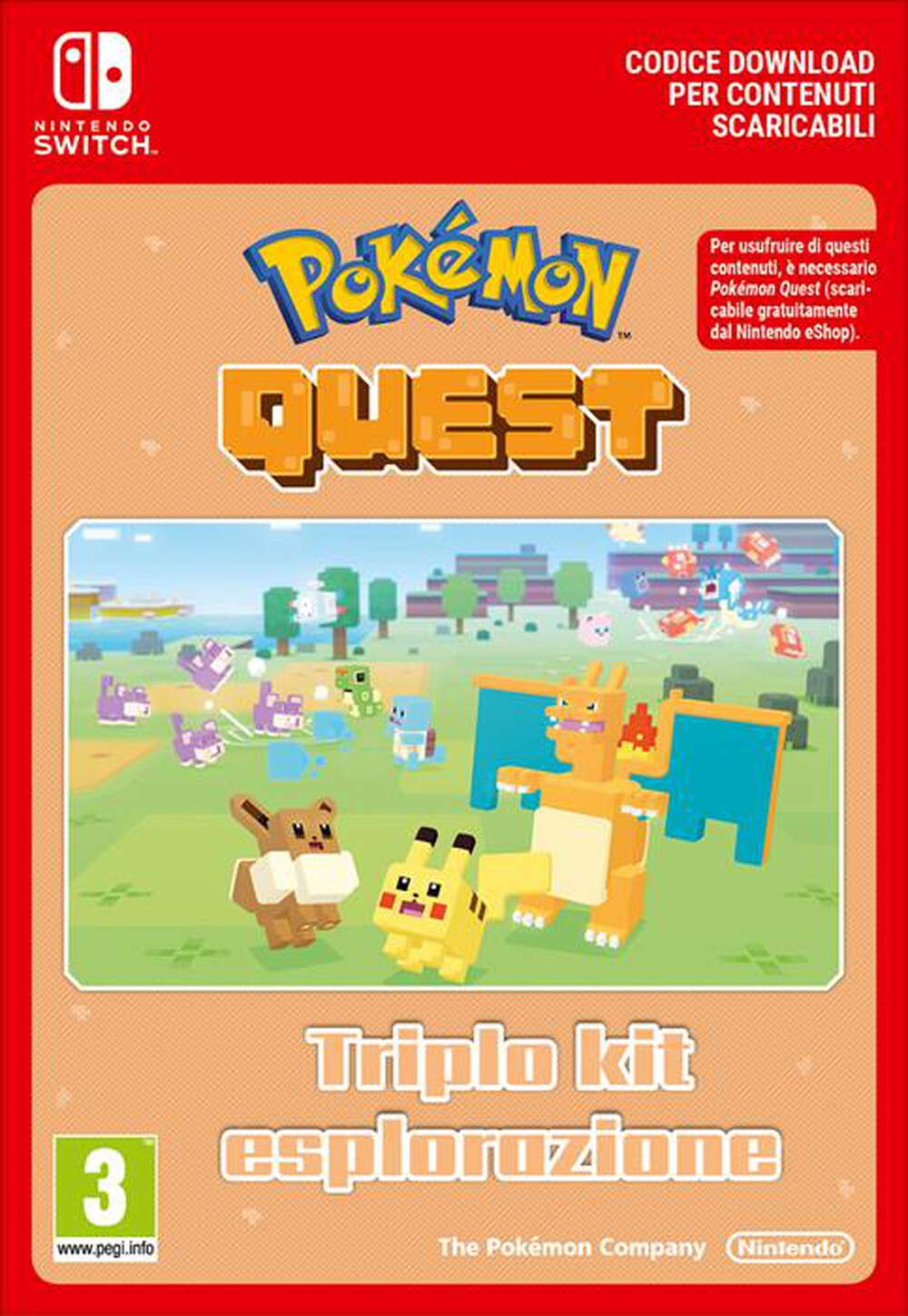 "NINTENDO - Pokémon Quest Triple Exp. Pack"