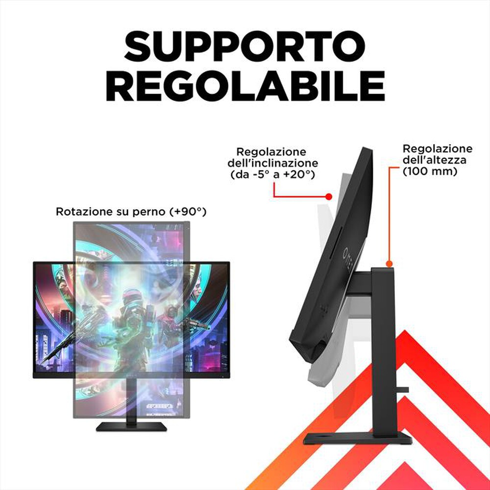 Immagine del prodotto HP - Monitor LED 27" OMEN 27QS-Shadow Black