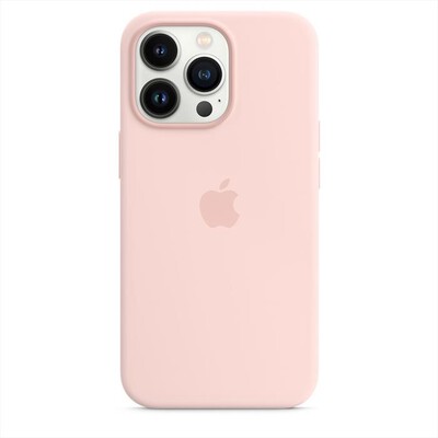 APPLE - iPhone 13 Pro Silicone Case with MagSafe-Chalk Pink