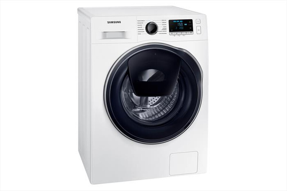 "SAMSUNG - Lavatrice slim WW8NK62E0RW/ET 8 Kg Classe C-Bianco oblò Crystal Gloss Blue"