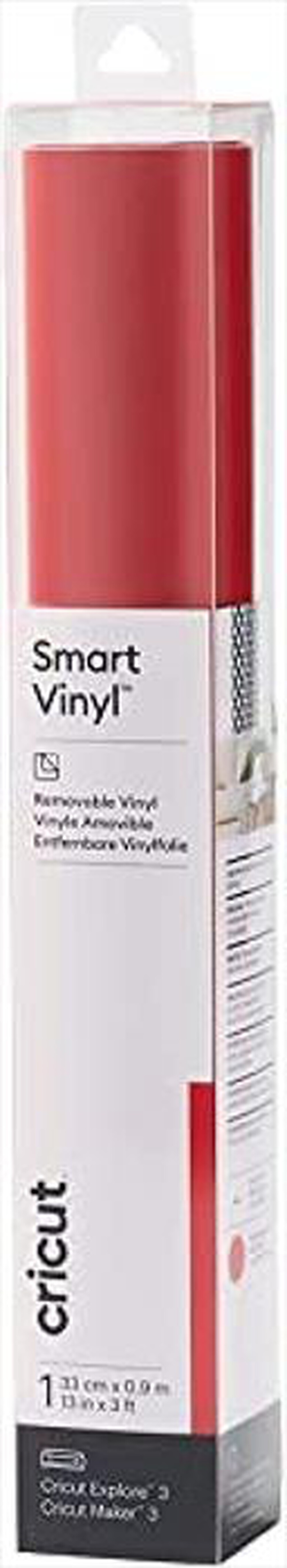 Immagine del prodotto CRICUT - SMART VINILE REMOVIBILE - 1 FOGLIO-Red