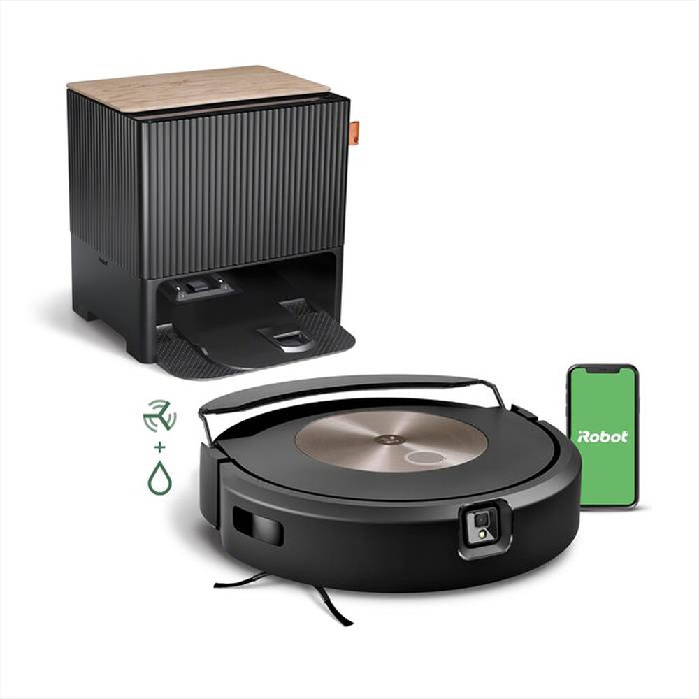 "iROBOT - Aspirapolvere robot ROOMBA COMBO J9+-Moose Brown"