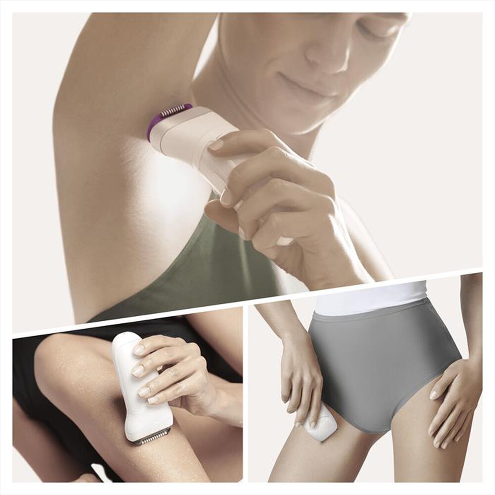 "BRAUN - Silk-épil 9 9-710-Bianco/Viola"