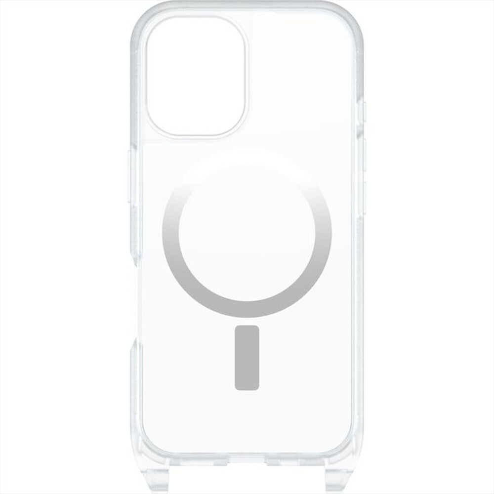 "OTTERBOX - REACT NECKLACE MAGSAFE HICHEW CUSTODIA IPHONE 16-Trasparente"