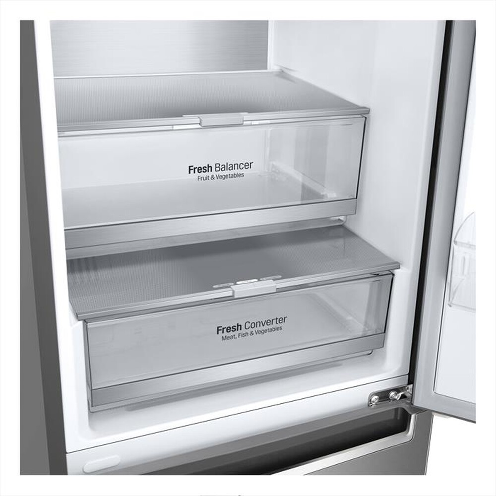 "LG - Frigorifero combinato GBB72SAVCN1 Classe C 384 lt-Saffiano"