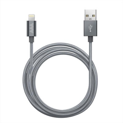 AAAMAZE - ALUMINUM LIGHTNING CABLE 1,8M-Grey