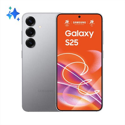 SAMSUNG - Smartphone Galaxy S25 128GB-Silver Shadow