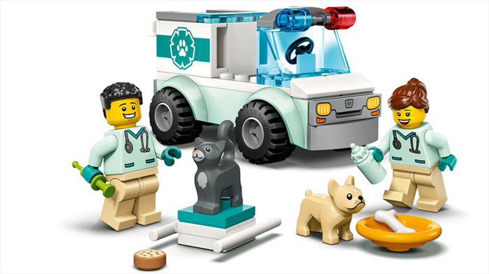 Immagine del prodotto LEGO - CITY FURGONCINO DI SOCCORSO DEL VETERINARIO -60382