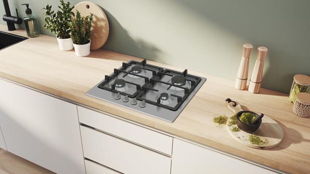 "BOSCH - Piano cottura a gas PGP6B5K90 58,2 cm-Inox"