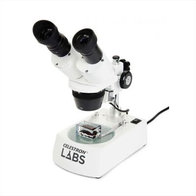 CELESTRON - Microscopio LABS S10-60-bianco
