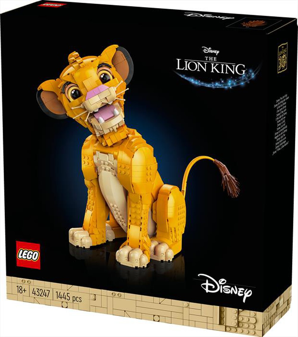 Immagine del prodotto LEGO - DISNEY CLASSIC Giovane Simba, Re Leone 43247