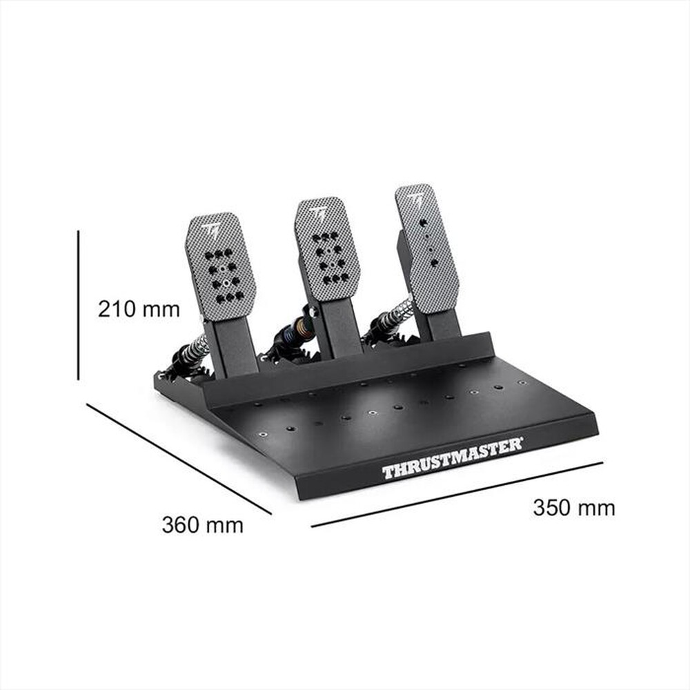 Immagine del prodotto THRUSTMASTER - Pedialiera metallo 3 pedali RACELINE PEDALS III LC-Nero