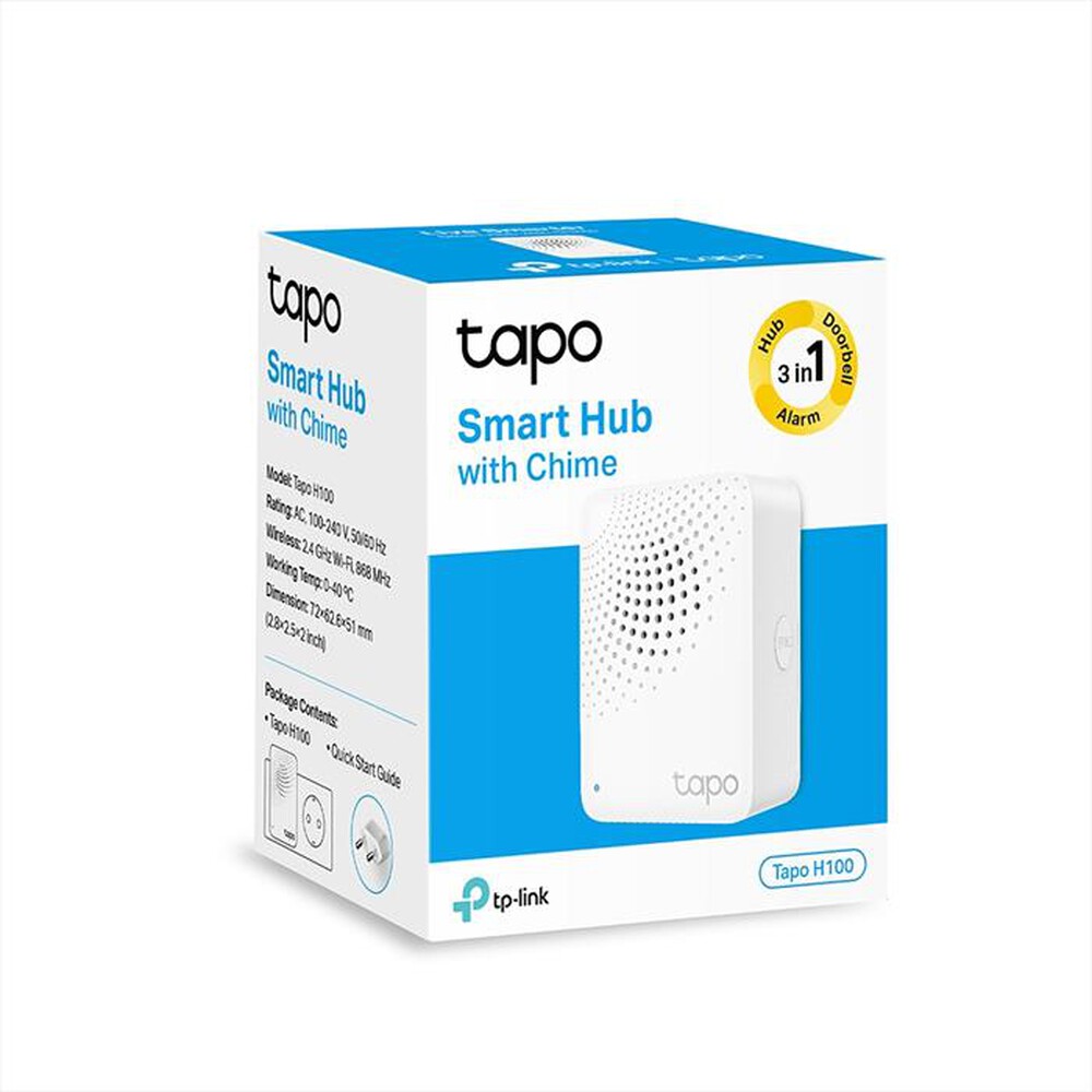 "TP-LINK - TAPO H100 SMART IOT HUB WITH CHIME"