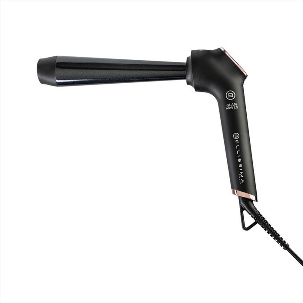 "BELLISSIMA IMETEC - FERRO ARRICCIACAPELLI GLAM WAVES-Nero, Rose Gold"