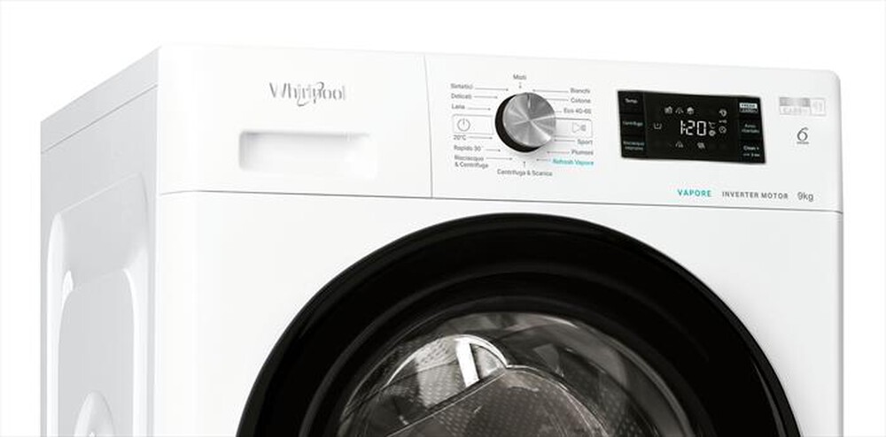 "WHIRLPOOL - Lavatrice FRESHCARE FFB D95 BV IT 9 Kg Classe B-Bianco"