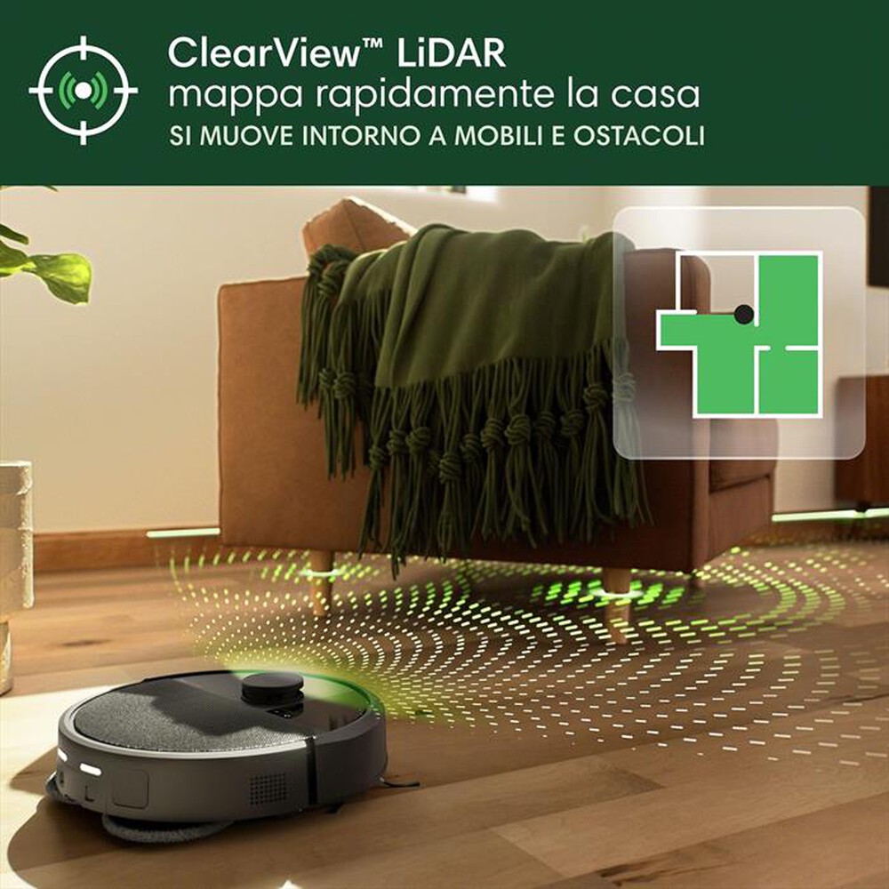 Immagine del prodotto iROBOT - Robot aspirapolvere lavapavimenti Roomba 405 combo-Black