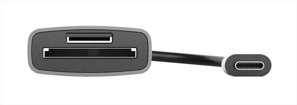 "TRUST - DALYX FAST USB-C CARDREADER-Grey"