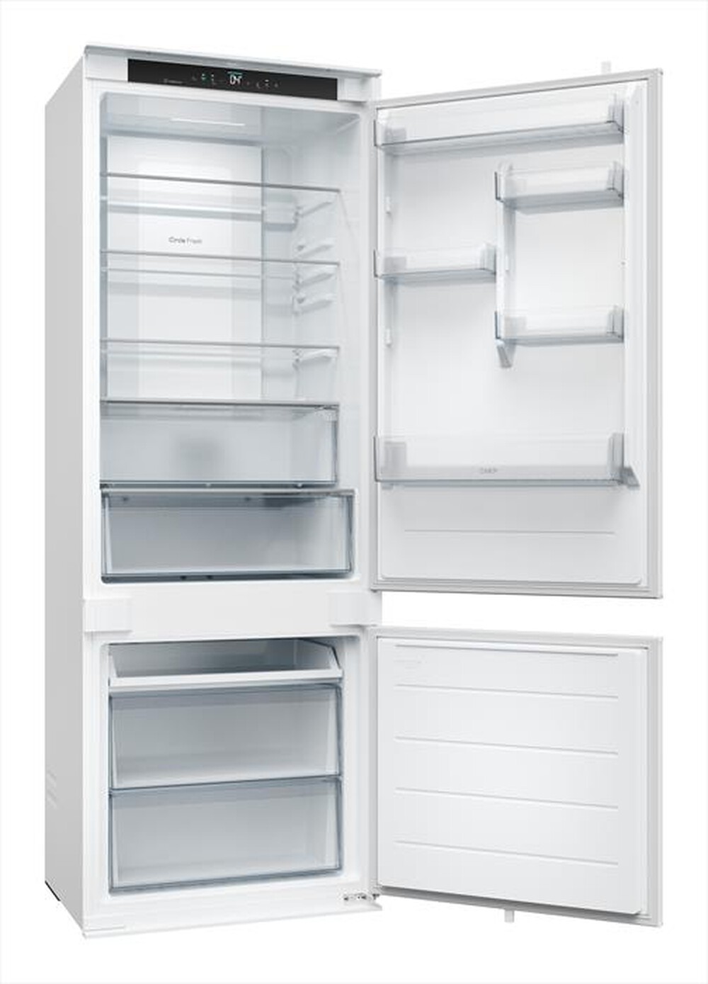 Immagine del prodotto CANDY - Frigorifero combinato CNBQT3719EW Classe E 382 lt-Bianco