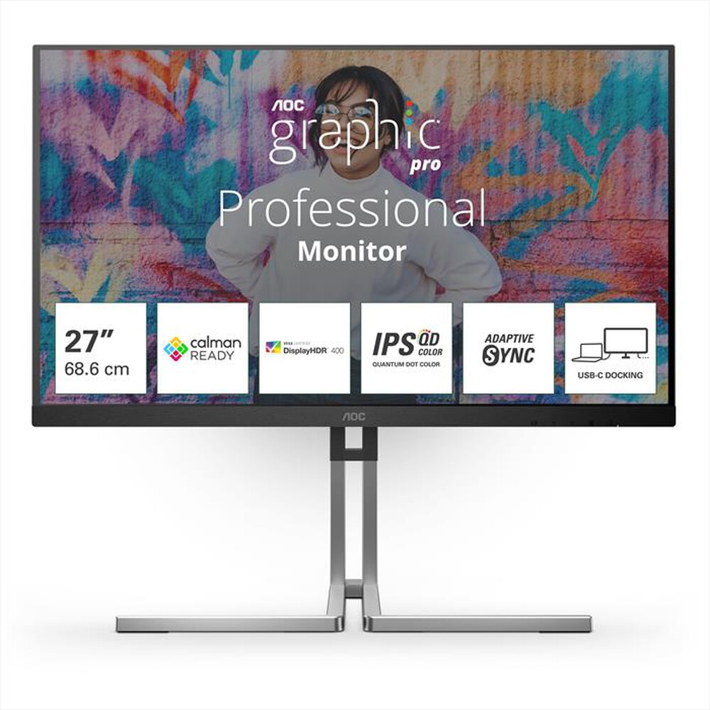 Immagine del prodotto AOC - Monitor LCD 27" Q27U3CV-NERO