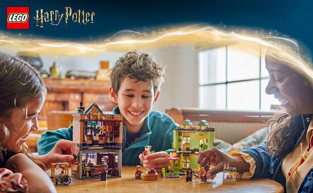 "LEGO - ACCESSORI PER IL QUIDDITCH E GELATERIA-,"