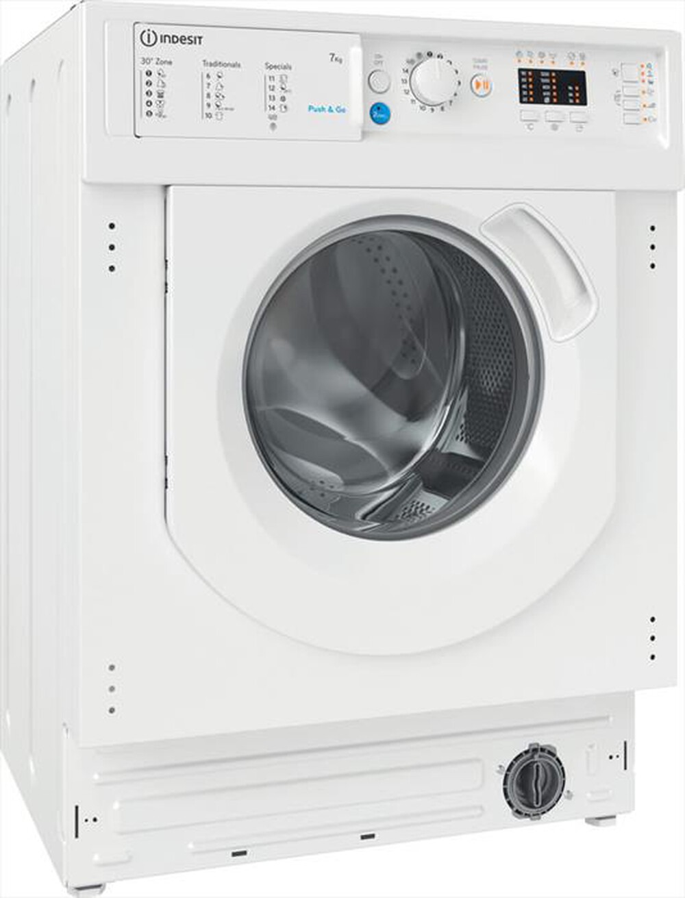 Immagine del prodotto INDESIT - Lavatrice incasso INNEX BI WMIL 71252 EU N 7Kg - E-Bianco