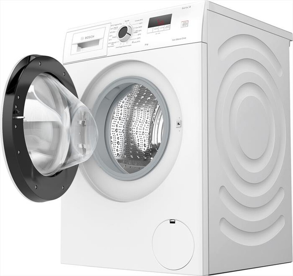 Immagine del prodotto BOSCH - Lavatrice Serie 2 WGE03200IT 8Kg 1200g/m Classe A-Bianco