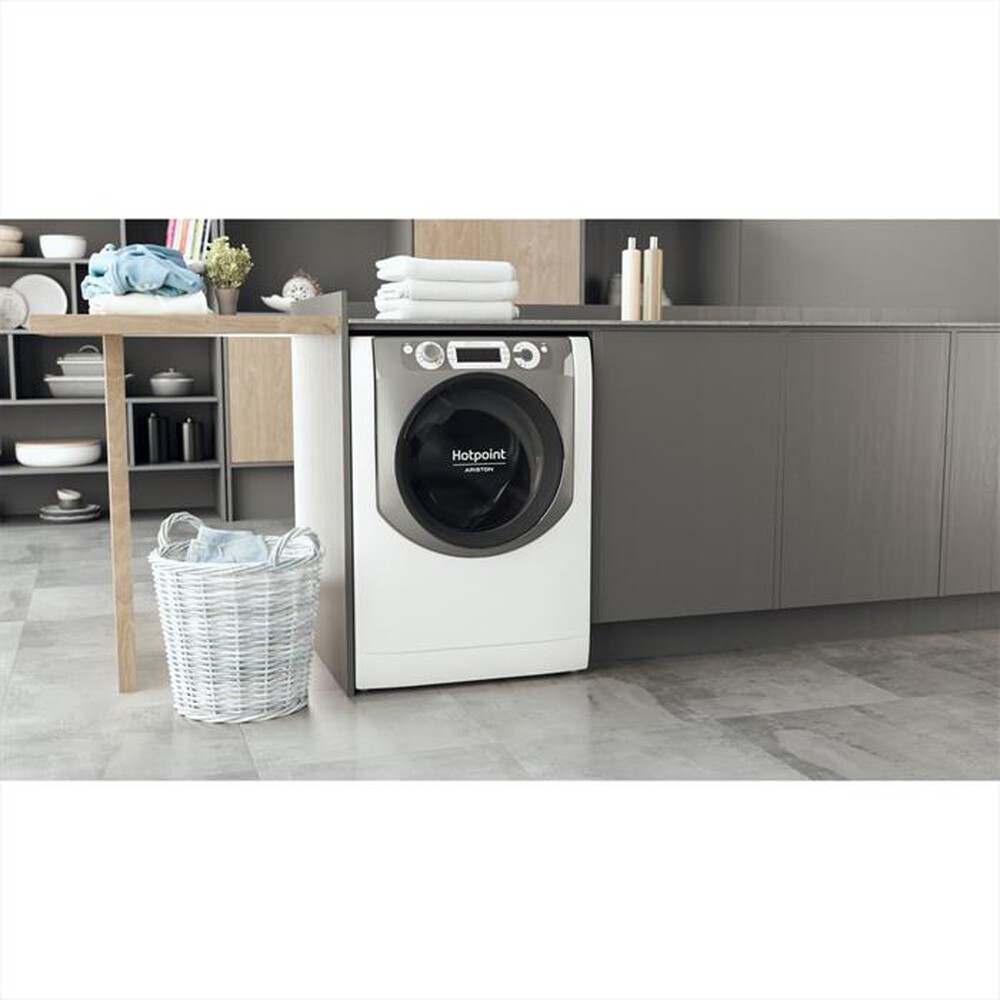 "HOTPOINT ARISTON - Lavatrice AQUALTIS AQ114D497SD EU N 11 Kg Classe B-Bianco"
