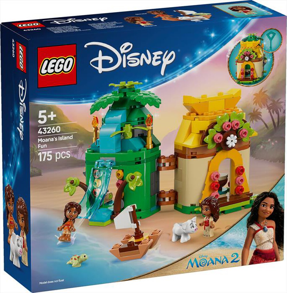 Immagine del prodotto LEGO - DISNEY Divertimento sull&rsquo;isola di Vaiana 43260