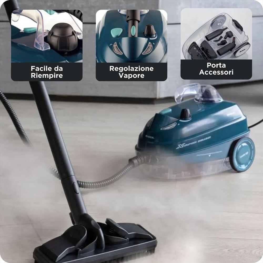 Immagine del prodotto ARIETE - 4146 XVAPOR DELUXE PULITORE A VAPORE 1500W-Blu