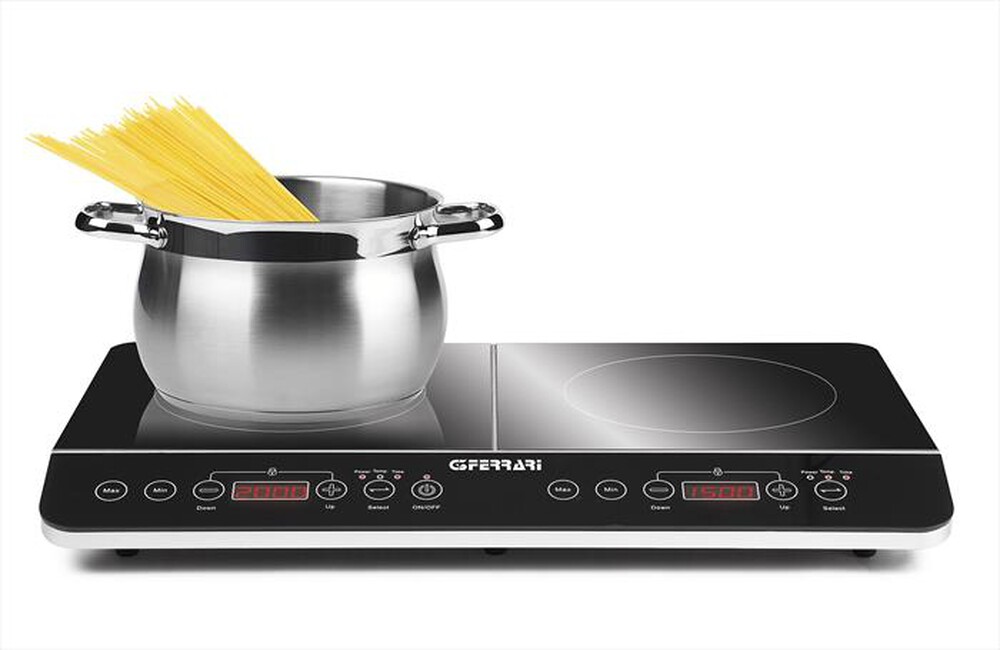Immagine del prodotto G3FERRARI - Fornello a induzione doppio G10047W0-Nero