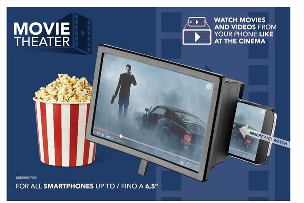 Immagine del prodotto CELLULARLINE - MOVIETHEATERK Amplificatore video per smartphone-Nero