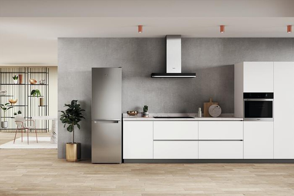 "WHIRLPOOL - Frigorifero Combinato W7X 83A OX Classe D"
