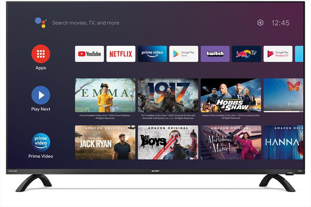 "SHARP - ANDROID TV 4K 50\" 50DL3EA-Nero"