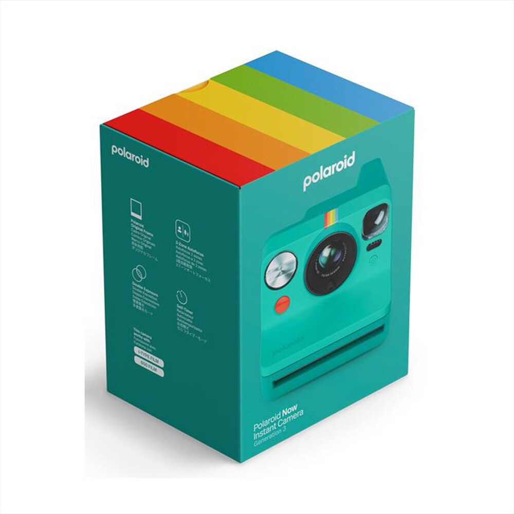 Immagine del prodotto POLAROID - Fotocamera istantanea NOW GEN3-Verde acqua